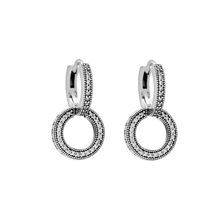 Náušnice Pandora Signature